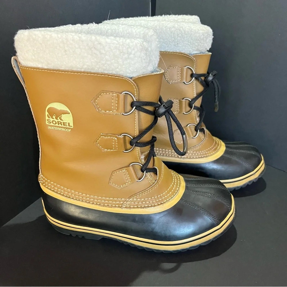 Sorel Yoot Pac Youth Waterproof Insulated Boot Snow Winter Size 5